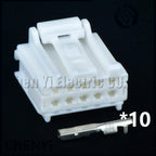 10 Pin Automotive switch connector Car reading light tail light harness plug 6098-7343 6098-7346 For Chery Teggo 8 Pro Max
