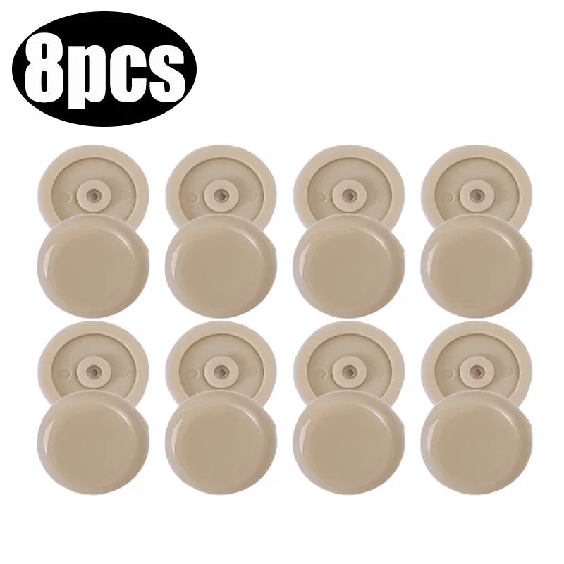 4/8pcs Car Safety Seatbelt Stopper Buckle Adjust Seat Belt Spacing Limit Stop Plastic Anti-slip Button Retainer Car Interior