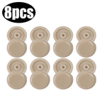 4/8pcs Car Safety Seatbelt Stopper Buckle Adjust Seat Belt Spacing Limit Stop Plastic Anti-slip Button Retainer Car Interior