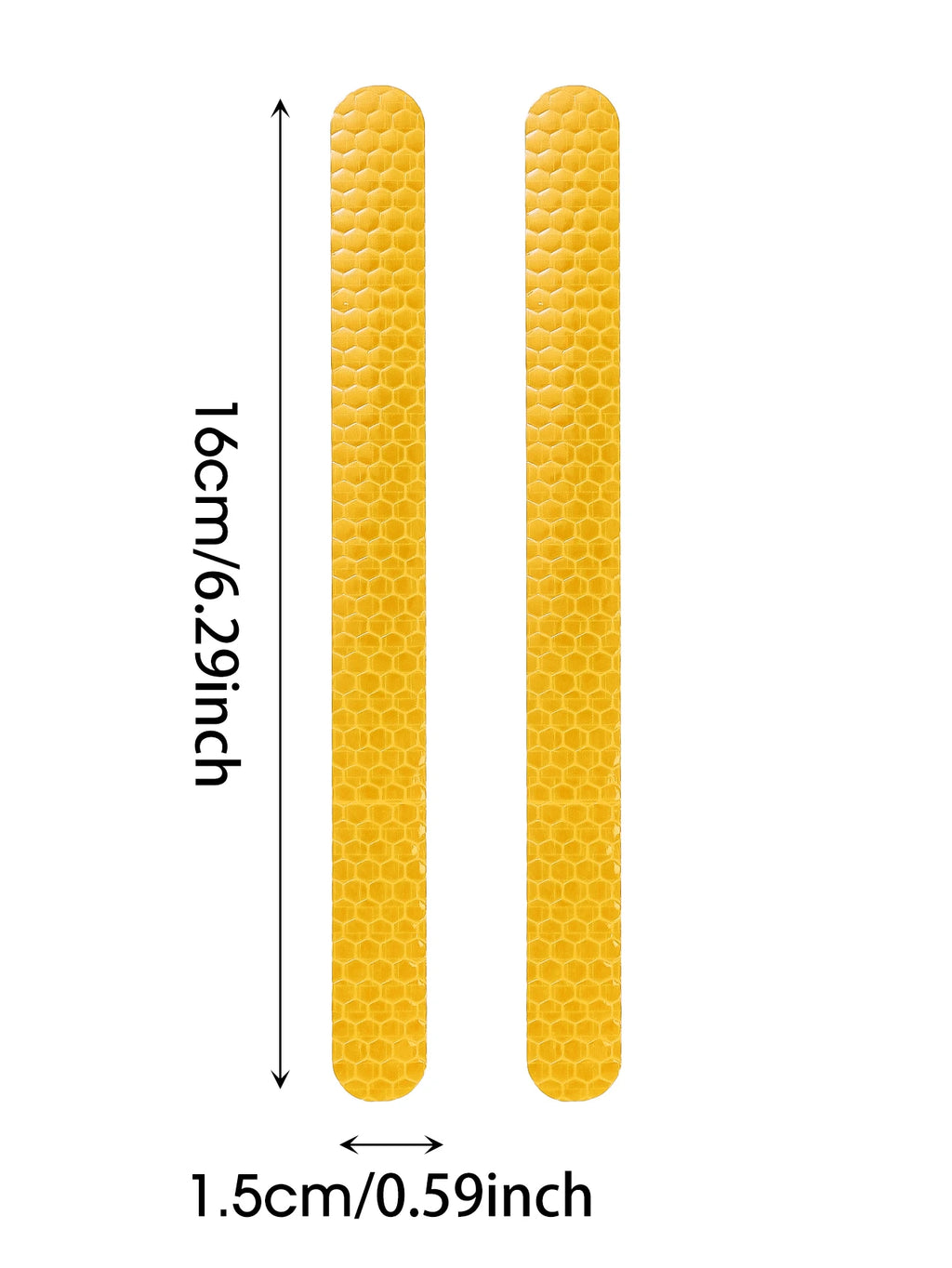 Car Rearview Mirror Reflector Stickers Universal Warning Anti-collision Reflective Strips Auto Exterior Accessories Reflex Tape