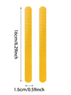 Car Rearview Mirror Reflector Stickers Universal Warning Anti-collision Reflective Strips Auto Exterior Accessories Reflex Tape