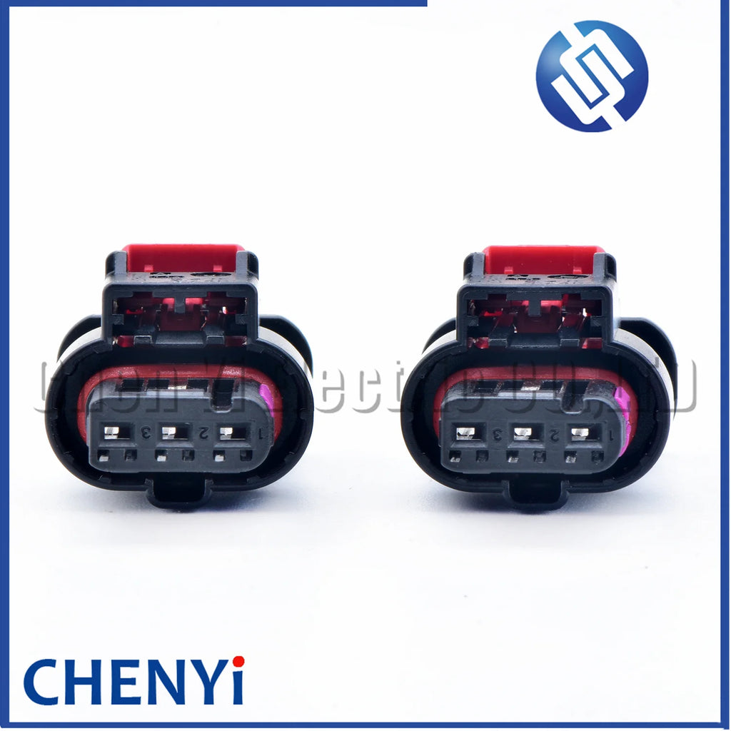 3 Pin Auto waterproof connector PDC Parking radar Sensor Plug 80A973703A 4K0973703A 80A 973 703 A 4K0 973 703 A