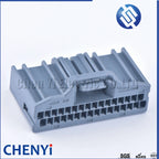 1set 32 Pin Automotive Navigation Central Control Instrument Socket Electrical Wire Connector MX34032SF1 For Honda with Pins