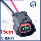 1 set 2 Pin female Automobile waterproof connector Fuel injector sensor plug HD035-02027 With pins For Hyundai Kia