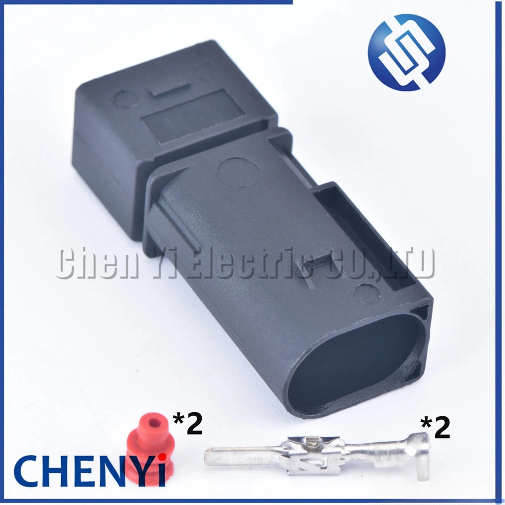 2 Pin male or female auto waterproof Connectors Wire harness Plug For Horn injector plug 4D0971992