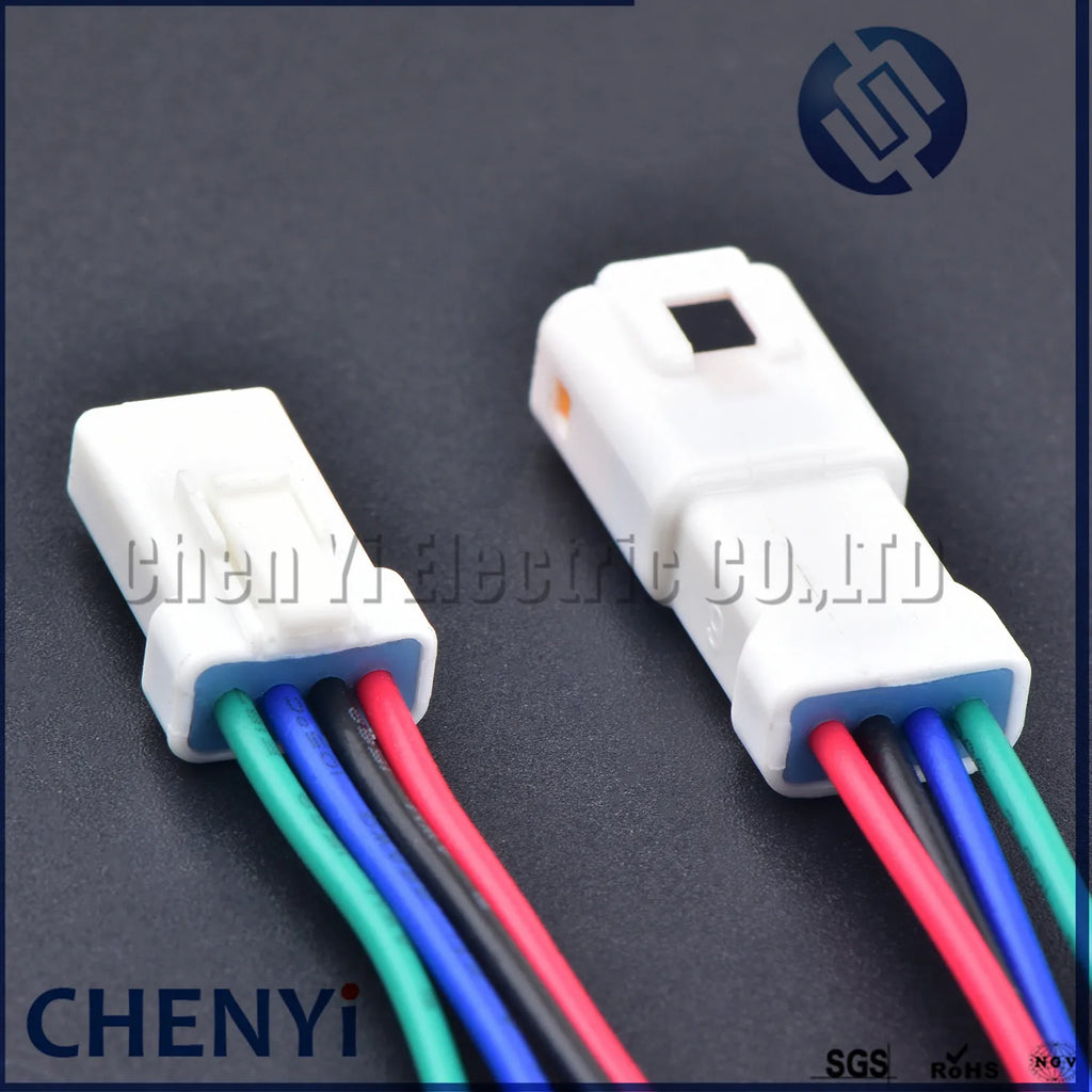 4 Pin Auto Waterproof Electronic Connector Wire Harness Butt Plug 04R-JWPF-VSLE-S 04T-JWPF-VSLE-S JWPF-VSLE-D For JST