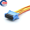10 Pin Unsealed 98174-1004 Automotive Blower Resistor Plug Car Air Conditioner Female Connector For Peugeot