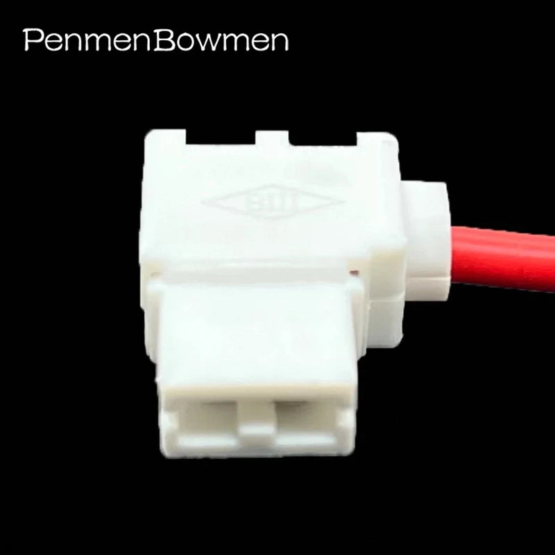 1 Set 1 Pin 250 Flag Spring Nylon Hard Sheath Electrical Cable Connectors 6.3mm Female Wiring Harness Plug 176497-1