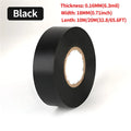 10/50/100 Rolls Electrical PVC Insulation Tape, Black Wire Wrapping Tape 10M/20M Length, 0.71 Inch Wide for Electrical Repair