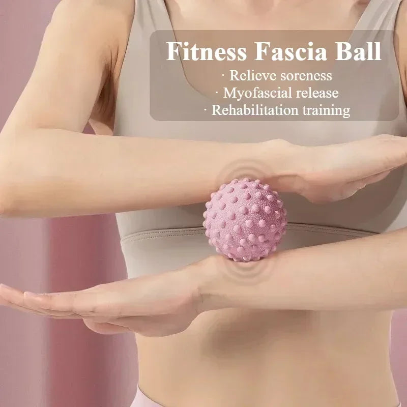 Fascia Ball Raised Point Massage TPR Posture Master Yoga Ball Waist and Back Foot Massage Ball Amagi