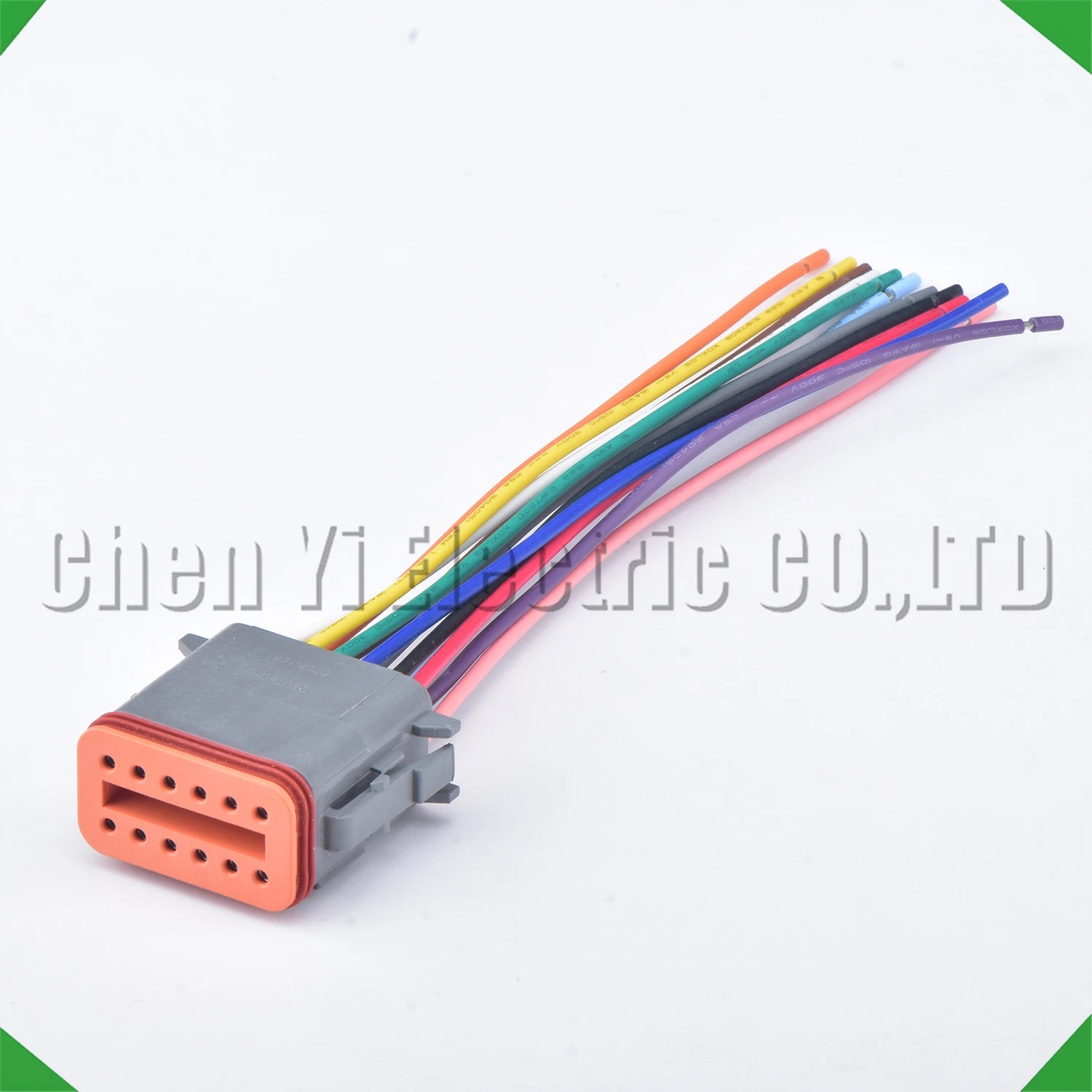 12-Pin Wire Harness female Waterproof Connector Automotive Electrical Harness pigtail