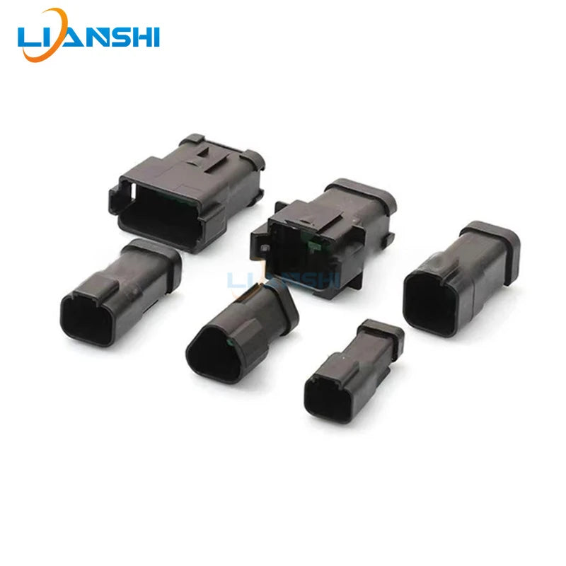 DT04-12P-E003 Dichi type connector, DT06-6S-CE05 covered excavator wiring harness connection plug, DT06-2S-CE05