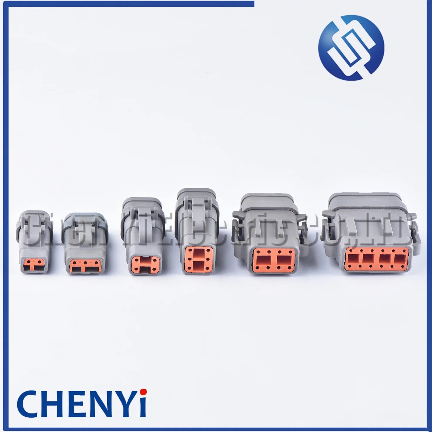 2 3 4 6 8 12 Pin Waterproof Connector Plug DTM06-2S-E007 DTM06-3S-E007 DTM06-4S-E007 DTM06-6S-E007 DTM06-8S-E007 DTM06-12S-E007
