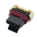 50 Sets 3-Pin Sealed Wire Connectors Automotive Temperature Sensor Plug 12129946 for Vehicle Electrical Wiring Systems