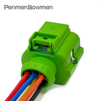 1 Set 6 Pin Auto Taillight Throttle Plug Connector with Cable Electronic Waterproof Harness For 4H0973713C 42505600 42515600