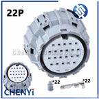 22 Pin female Auto waterproof connector For Nissan Teana Qashqai Sylphy x-trail Tiida stepless CVT gearbox plug 7283-8750-30