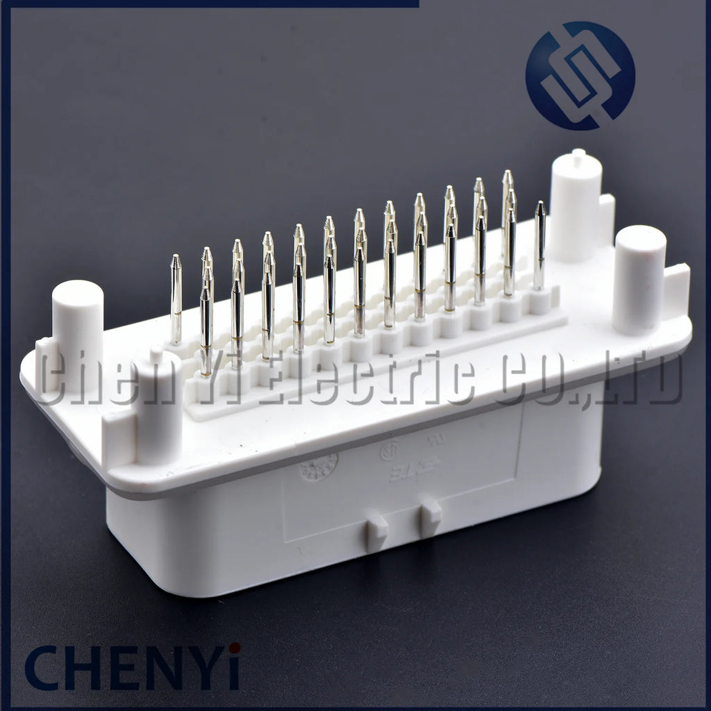 35 Pin White auto Waterproof Connector Sealed Ecu Board PCB Plug socket 776164-2 776180-2 1-776230-2 776231-2 1-776231-2