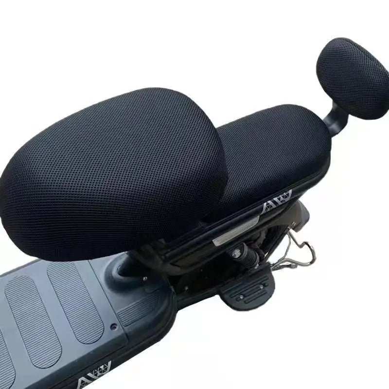Motorcycle Electric Bike Seat Cover Summer Breathable 3D Mesh Fabric Anti-skid Pad Scooter Seat Covers Cushion Net Cover Tools