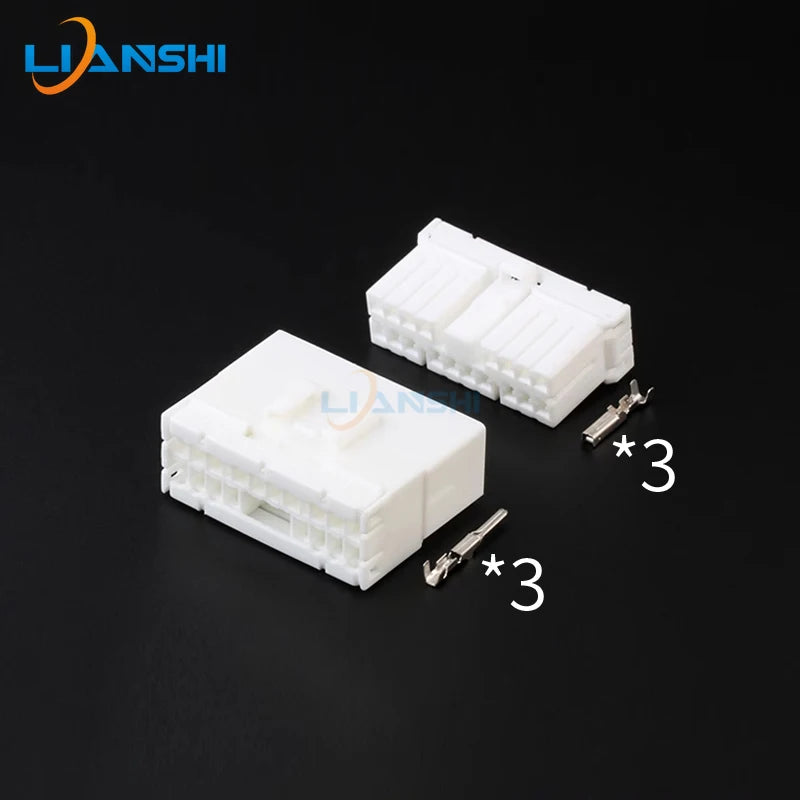 173853-1 174935-1 Suitable for car modification one-button start plug 18p connector with terminal DJ7181-1.8-11/21