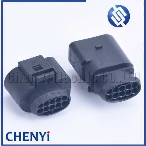 10 Pin 1.5mm car waterproof connector auto electrical plug 1J0973815 1J0 973 815 1J0973715 1J0 973 715