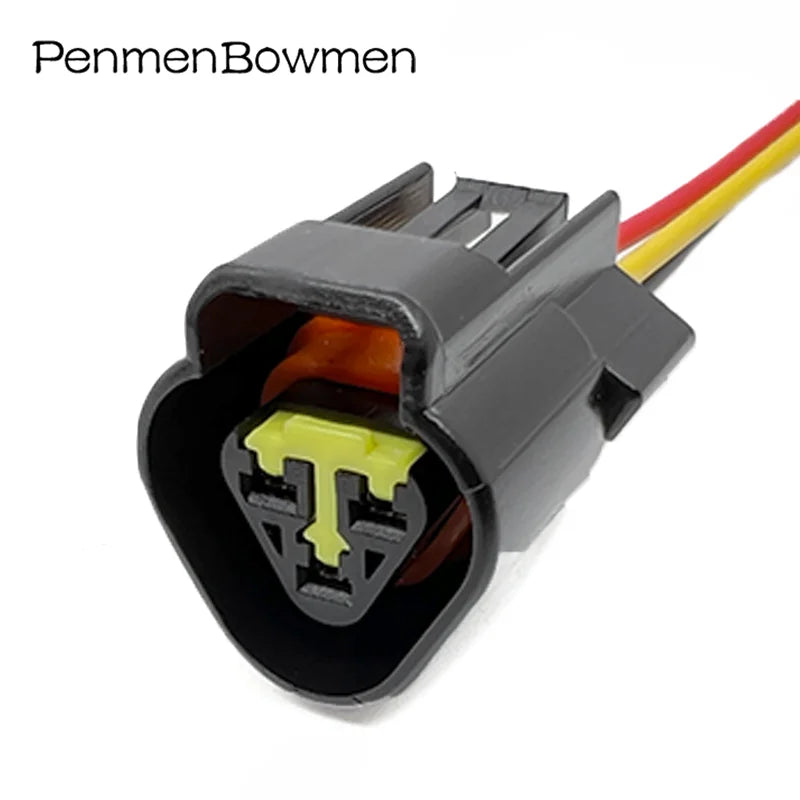 1 Set 3 Pin Auto Instrument Throttle Turn Grip Electrical Cable Connectors Male Female Wire Harness Plug FW-C-3M-B FW-C-3F-B