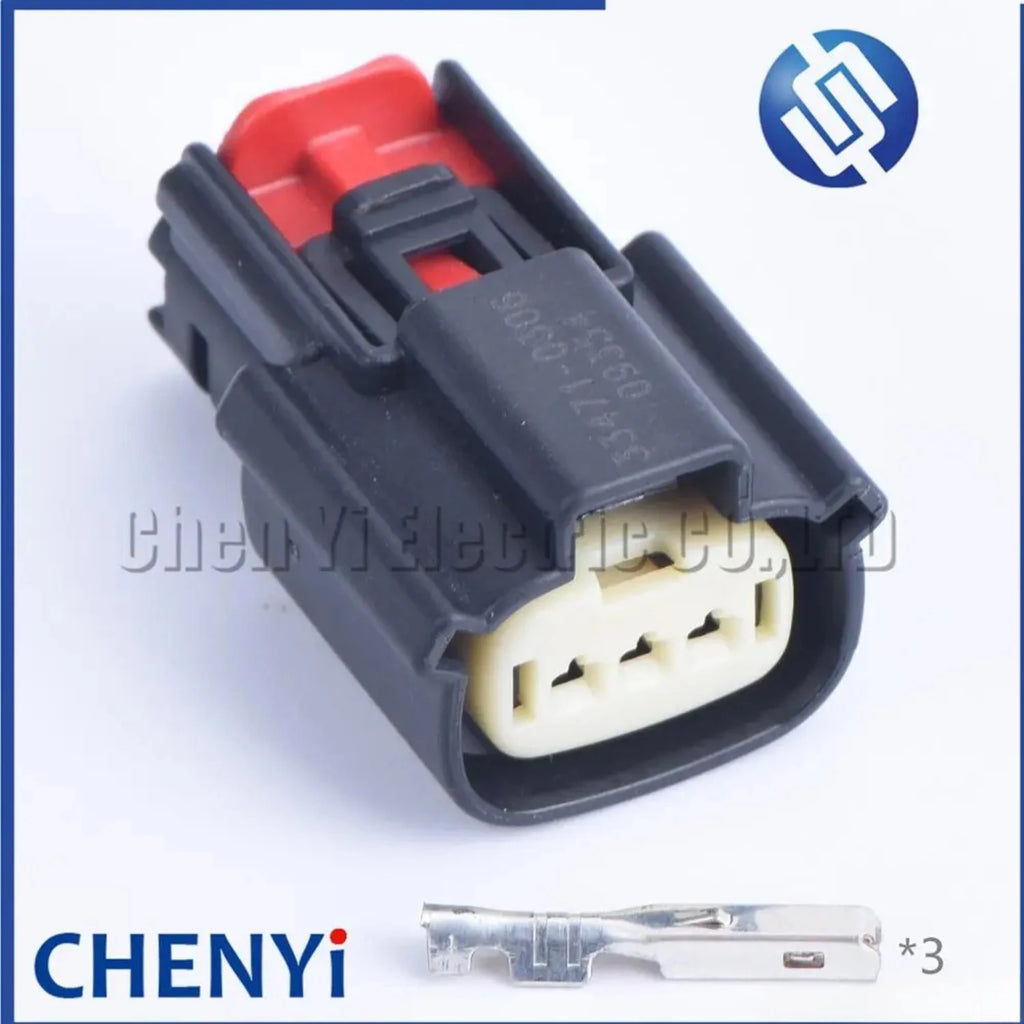 3 pin female or male 33471-0306 Automotive Steering Wheel Booster Pump Plug Electrical 33471-0301 33481-0301