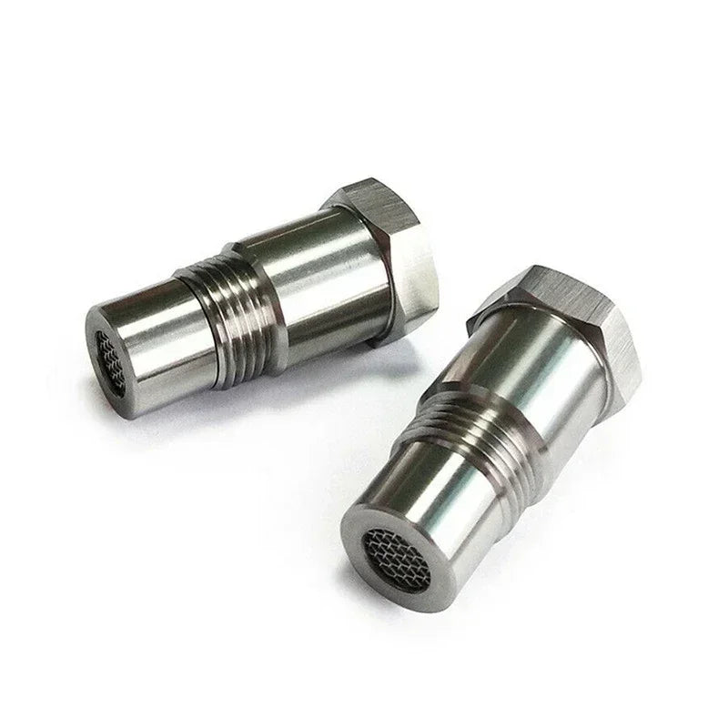 Oxygen Sensor Adapter Car Check Engine Light Fix Catalytic Mesh Oxygen O2 Spacer Adapter Catalytic Converter Universal Amagi
