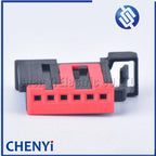 6 pin not waterproof female auto connector wiring harness plug car electric 1488752-1 1419607
