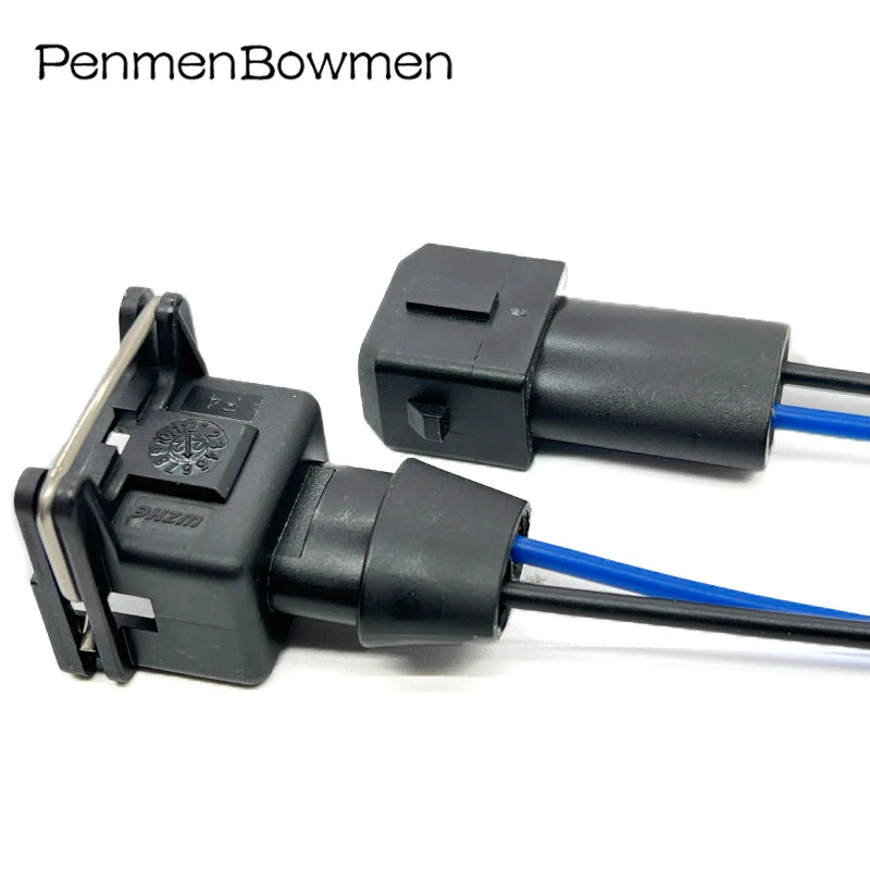 1 Set 2 Pin Car Fuel Injector Junior Power Mini Timer Electrical Cable Connectors Wiring Harness Plug 282189-1 282762-1