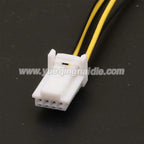 4-Pin Connector Unsealed 0.7mm Male Female Connector Wiring Harness AC Assembly Cable Socket 1612035-1 1473672-1 1123343-1