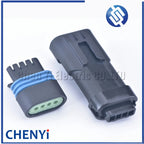 2 set 4 Pin male or female car intake pressure sensor connector plug 1.2L auto Oxygen Sensor O2 connectors 12162190