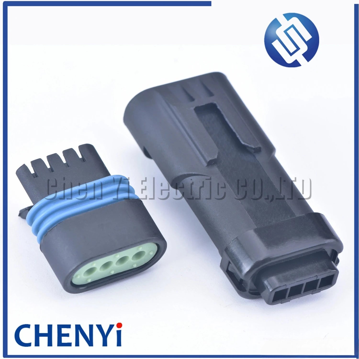 2 set 4 Pin male or female car intake pressure sensor connector plug 1.2L auto Oxygen Sensor O2 connectors 12162190