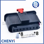 8 Pin female Automotive waterproof connector car radar wire harness plug 6189-8086 5WA 972 708 A 5WA972708A