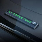 Car Park Stop Sign Universal Automobile Accessories Car Temporary Parking Card Phone Number Card Plate Telephone Number Amagi