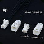 8 Pin Automotive Connectors multimedia navigation screen CD host Wire harness Plug For Toyota 1376352-1 1565804-1