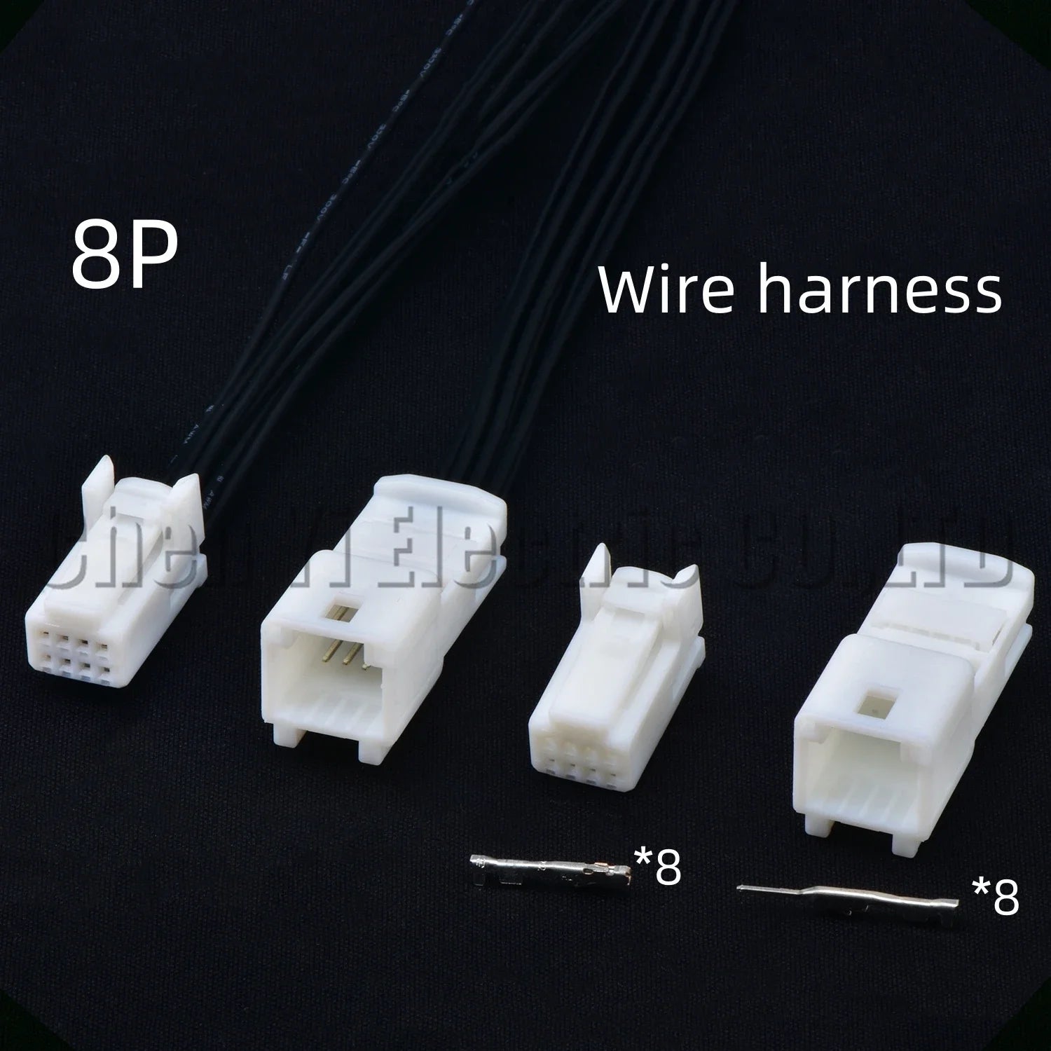 8 Pin Automotive Connectors multimedia navigation screen CD host Wire harness Plug For Toyota 1376352-1 1565804-1