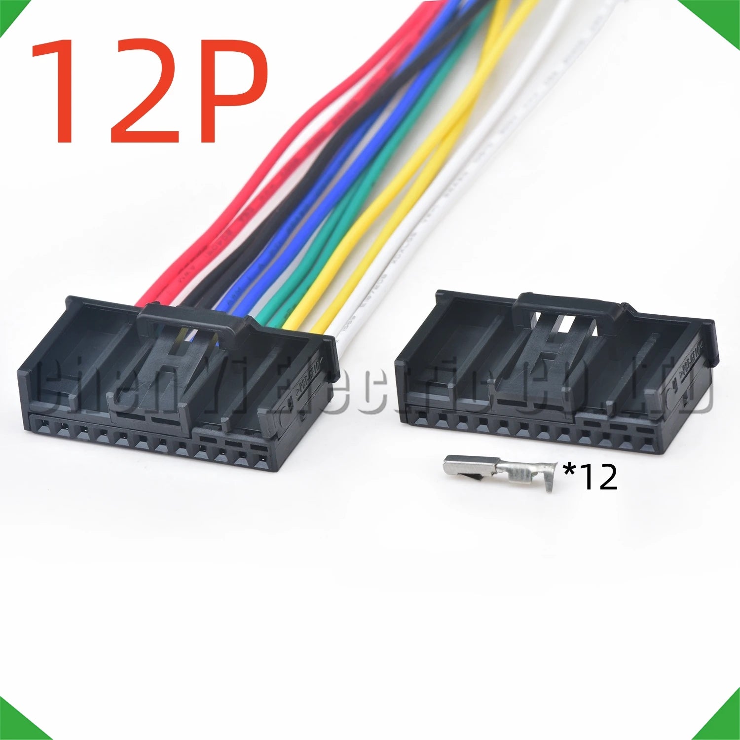 12 Pin Automotive Connectors Indoor reflector rearview mirror Wire harness Plug 8E09727...