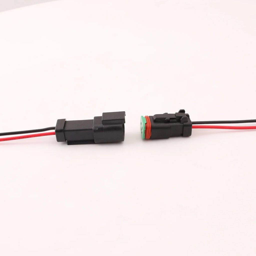 2-PIN Connector Waterproof 1.6mm Series Male Female Connectors Wiring Harness DT04-2P-E005 DT06-2S-E004