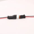 2-PIN Connector Waterproof 1.6mm Series Male Female Connectors Wiring Harness DT04-2P-E005 DT06-2S-E004