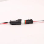 2-PIN Connector Waterproof 1.6mm Series Male Female Connectors Wiring Harness DT04-2P-E005 DT06-2S-E004