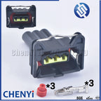 3 Pin Power Junior Timer Kit Boot Wire Connector Idle Motor Socket Electrical Oxygen Sensor Connector 282545-1 85205-1 368000-1