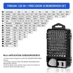 Car 115-in-1 Screwdriver Tool Set: Get Ready For Any Repair Job - IncludesTools For Cellphones, Laptops, Cameras & More Amagi