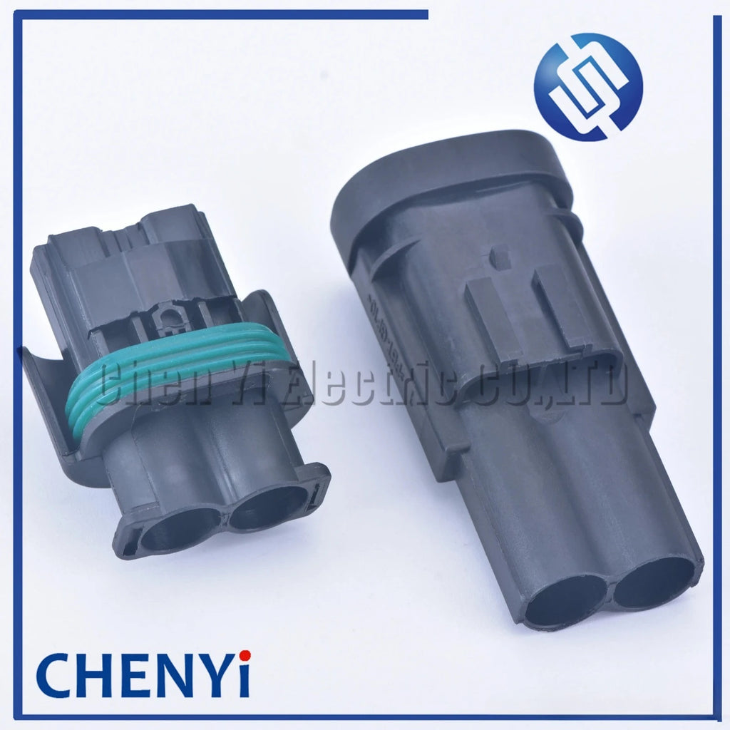 2 Pin 8 mm series Auto Waterproof Connector Sealed Electrical Fuse Box Plug 1544317-1 1544678-2 For Citroen C2 C3 C4