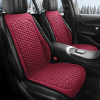 Winter Car Seat Cushion Short Plush Seat Protector Pad with Non-Slip Backing Flocking Cloth Cover Universal Front Covers Amagi