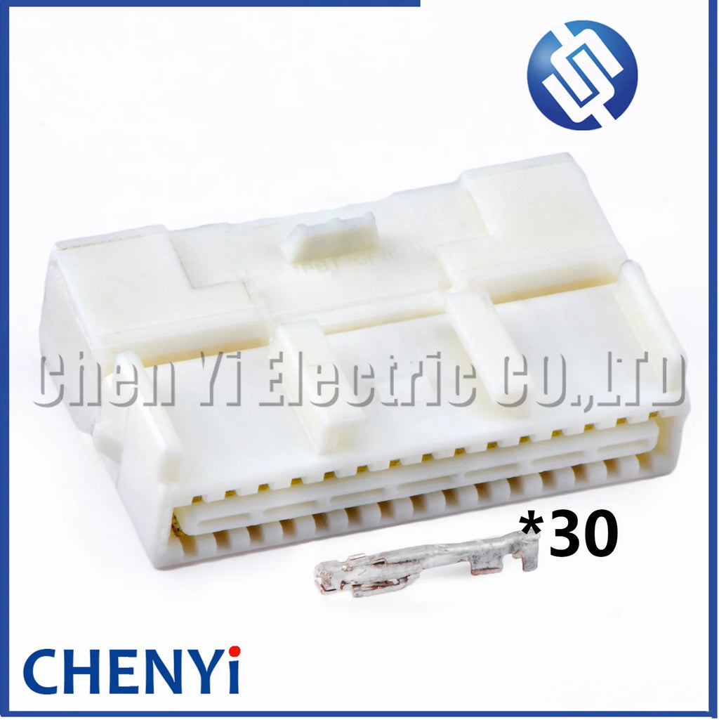 30 Pin female Automotive connector Wire harness plug 2005499-1 2005499-4 With  pins