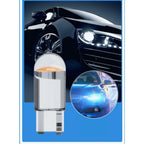 Car 12V COB Wedge Lamp with Glass Housing T10 Crystal One Piece Light Universal Waterproof LED Bulb Automotive Lighting Tools