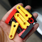 Car Door Latch Stopper Damper Buffer Pad Anti Rattle Silicone Shock Absorber Sound Insulation Noise Reduction Sticker Accessory