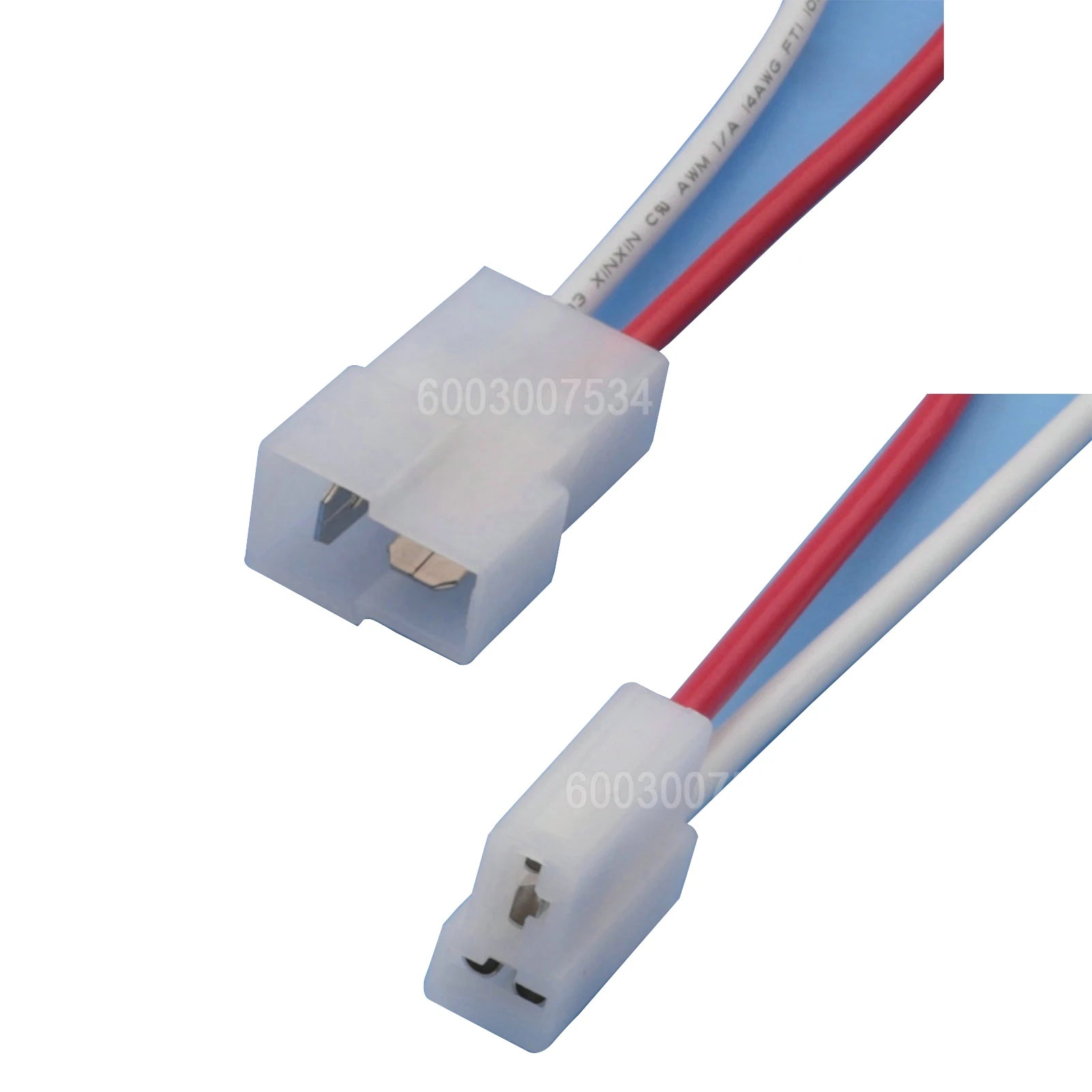 2 Pin Connector 6.3mm Series Male Female Connector Cable Plug Motorcycle Electrical Harnesses Wiring Harness 180908-0