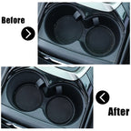 Car Cup Holder Anti-Slip Insert Coaster Mat Auto Cup Holder Soft Rubber Anti-skid Drink Cup Bottle Mat Car Interior Accessories
