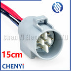 7 Pin Auto Connector Headlight Lamp Assembly Fog lamp plug 6189-0127 6188-0067 90980-10931 For Toyota Camry Lexus Mazda Honda
